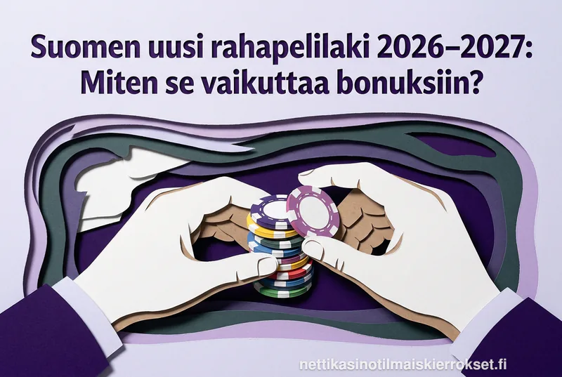 Suomen uusi rahapelilaki 2026–2027: Miten se vaikuttaa bonuksiin?
